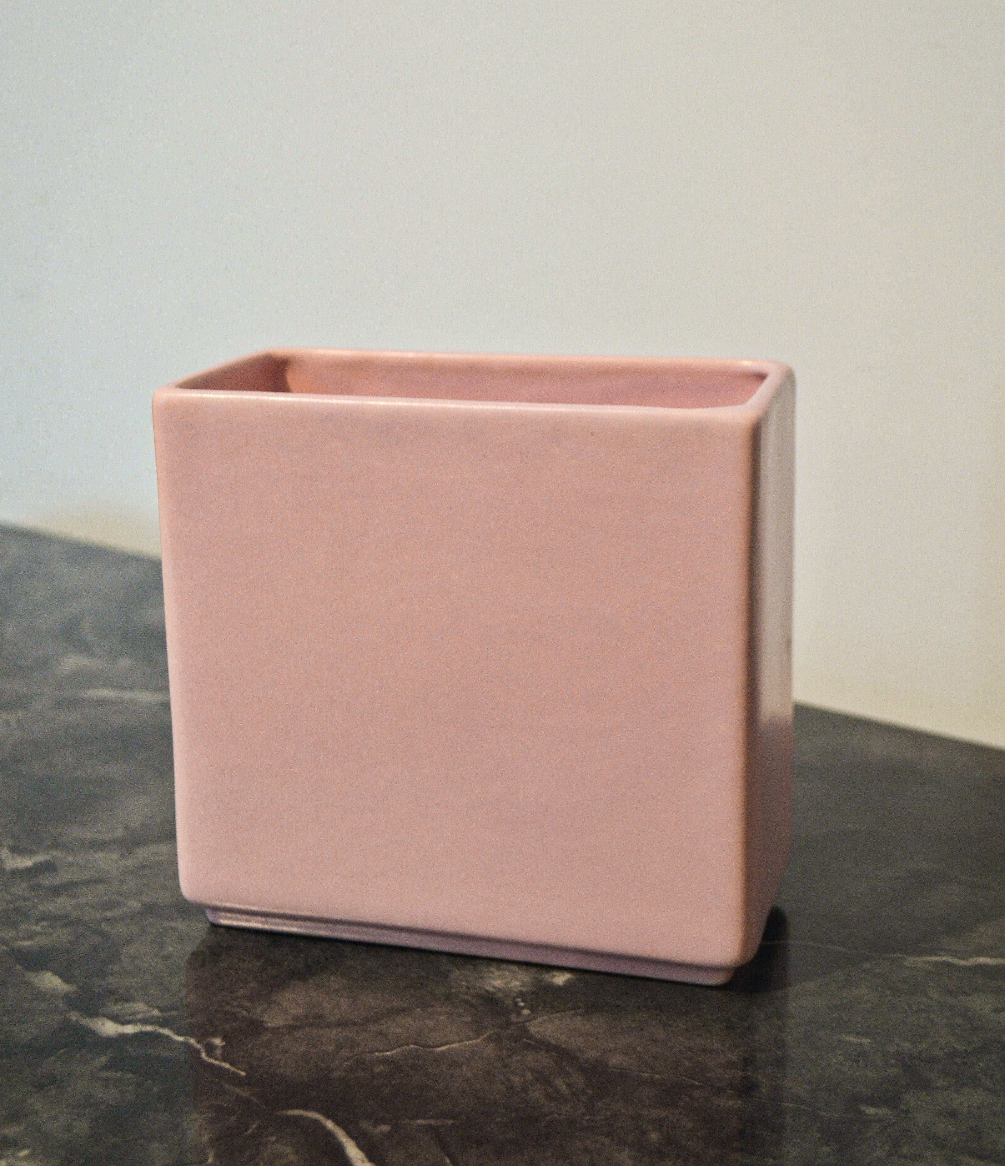 Haeger Pink Box Vase